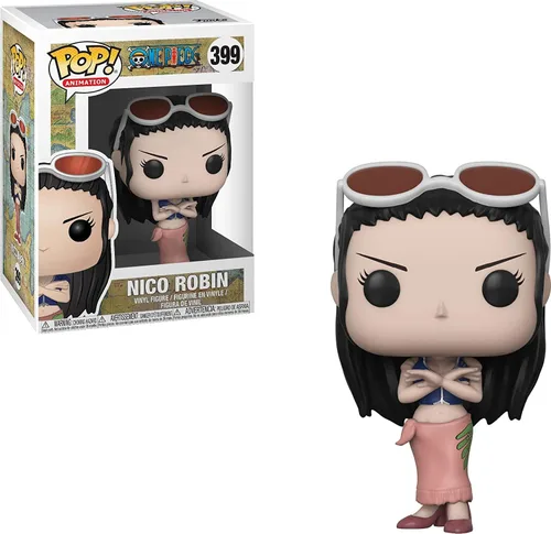 Vista 2 de POP One Piece - Figura de vinilo de Nico Robin Funko (paquete con caja protectora compatible) multicolor, 3.75 pulgadas