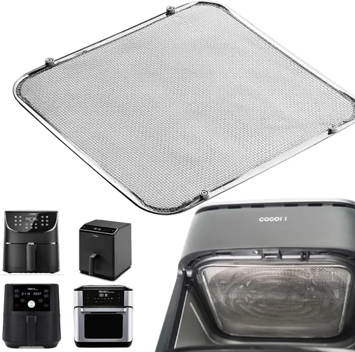 Vista 10 de Magnetic Air Fryer Splatter Guard & Coil Shield Fits Ninja 4&5.5 Qt Round