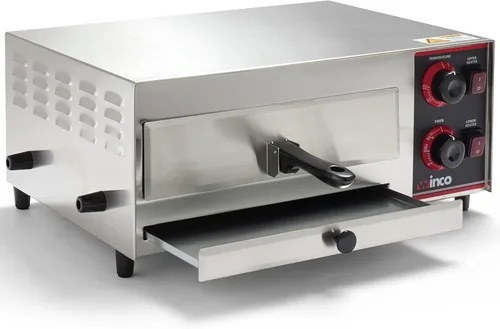 Vista 2 de Winco Horno eléctrico para pizza de grado comercial