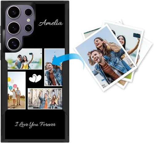 Vista 32 de Funda de teléfono personalizada para Galaxy S20 FE 5G, funda para teléfono multifoto, funda protectora resistente de doble capa a prueba de golpes