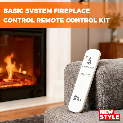 Vista 6 de Kit de control remoto para chimenea de gas, control remoto de encendido/apagado, para sistema de válvula de milivoltio, reemplazo para skytech