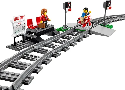 Vista 2 de LEGO City 60051 Tren de Ferrocarril de pasajeros de alta velocidad Juguete