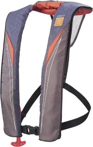 Vista 17 de BLUESTORM Cirrus26 Inflatable PFD Life Jackets for Adults US Coast Guard Approved Automatic Life Vest w/Manual Override Convertibility