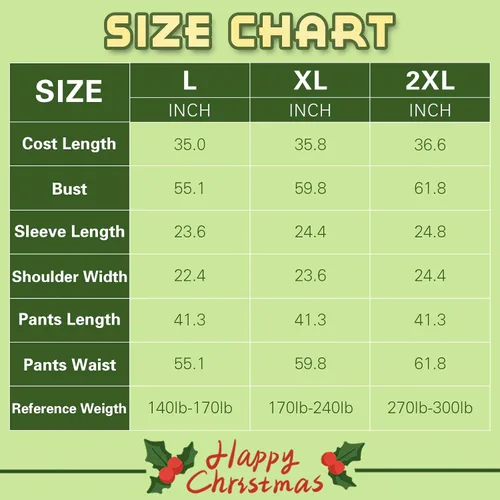 Vista 6 de Christmas Green Santa Costume Adult Deluxe Furry Santa Costumes Halloween Cosplay Outfit for Men