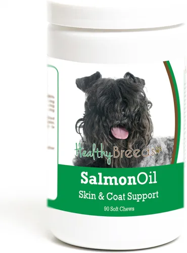 Vista 54 de Healthy Breeds Affenpinscher - Masticables suaves de aceite de salmón, 90