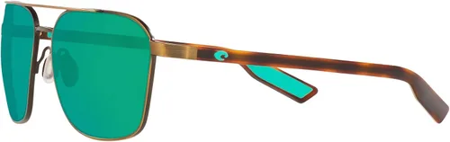 Vista 3 de Costa Del Mar Gafas de sol rectangulares Wader para hombre, Multi