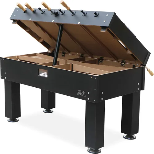 Vista 7 de KICK Titan - Mesa de futbolín para torneo de 55" Negro