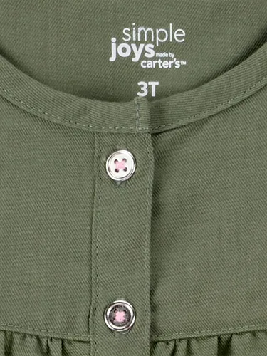 Vista 8 de Simple Joys by Carter's girls 4-piece Playwear Set