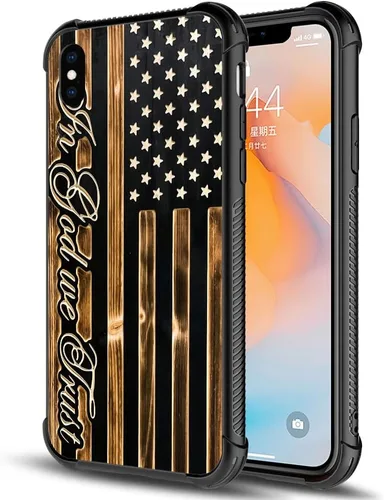 Vista 22 de DAIZAG Funda compatible con iPhone XR, protección completa, a prueba de golpes, antiarañazos, funda de poliuretano termoplástico para hombre y Flor