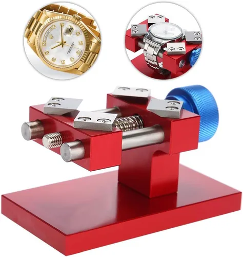 Vista 4 de Herramienta de eliminación de bisel de reloj rojoplateado, abridor de bisel de reloj, herramienta profesional de reparación de bisel de reloj rojo
