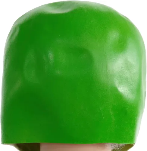 Vista 6 de The Mask - Máscaras de látex de Jim Carrey para fiesta de cosplay, color verde