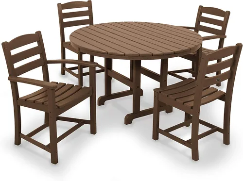 Vista 7 de POLYWOOD® La Casa Café - Juego de comedor, gris pizarra Pizarra gris