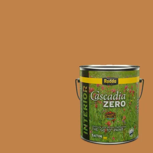Vista 16 de Rodda Paint CASCADIA ZERO - Pintura plana e imprimación para interiores en uno, cuarto de galón, crema de ballet