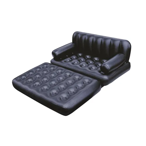 Vista 2 de Bestway Sillon Hinchable 5 Posiciones Negro 188x152x64 cm Interior 75054