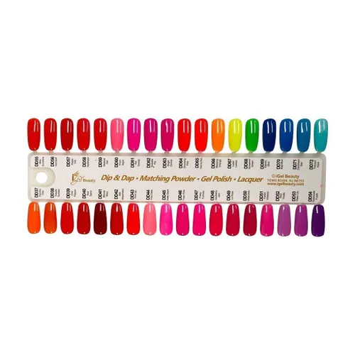 Vista 3 de iGel - Esmalte de uñas de gel 100% puro, colección Dip & Dap (DD063, orquídea brillante)