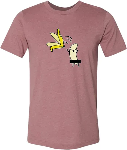 Vista 2 de Banana Getting Naked Shirt, Banana Peeling Shirt, Humorous Banana T-Shirt, Nasty Fruit Shirt, Banana Peel Tee, Adult Humor Shirt