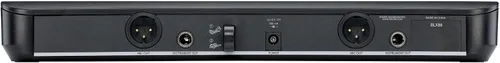 Vista 6 de Sistema de micrófono inalámbrico Shure BLX188/CVL - Vida de batería de 14 horas, rango de 300 pies, UHF Incluye (2) micrófonos Lavalier, receptor