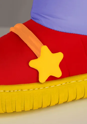 Vista 8 de Botas de disfraz Rainbow Brite para mujer Multicolor