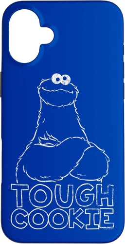 Vista 22 de Funda resistente para iPhone 16 Sesame Street Cookie Monster