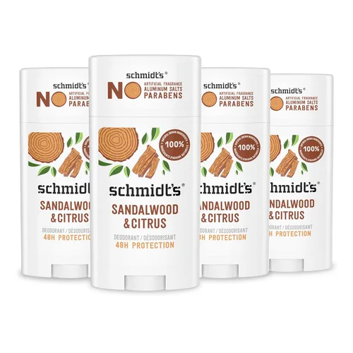 Vista 8 de Schmidt's - Desodorante natural unisex Fresh Cucumber, sin aluminio, sin olores por 24 h, certificado como natural, vegano y libre de crueldad