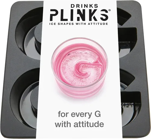 Vista 20 de DrinksPlinks Molde de Cubitos de Hielo de la Letra S - Molde de Cubitos de Hielo de Silicona Personalizado para Whisky – Molde Personalizado