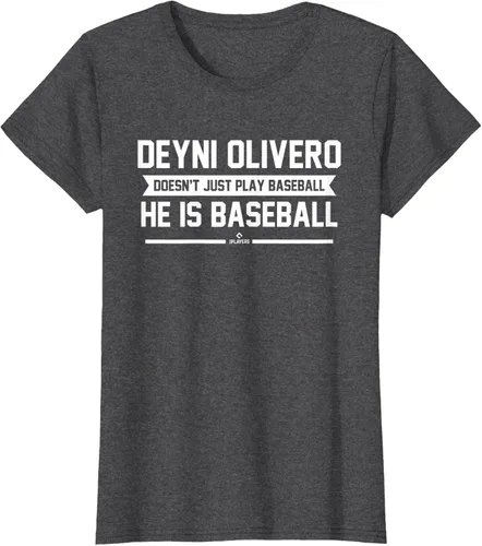 Vista 4 de Camiseta de equipo para fanáticos del béisbol He is Baseball Deyni Olivero Prospect