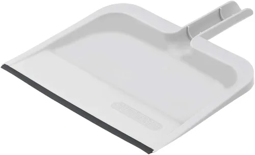 Vista 17 de Superio Recogedor con clip con borde de goma, bandeja de plástico duradero de 10 pulgadas de ancho con mango de agarre cómodo, recogedor de Negro