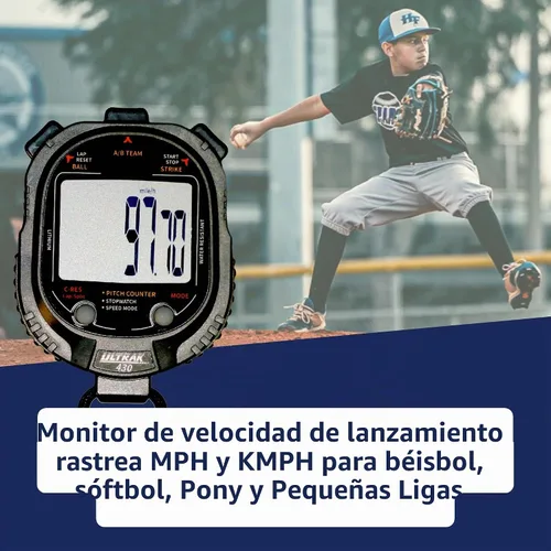 Vista 6 de Ultrak Contador de tono 430 y velocidad de tono con 2 cronómetros de memoria