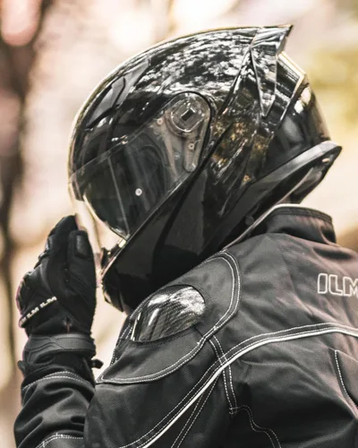 Vista 7 de ILM Cascos para moto de nieve y motocicleta con cara completa, película antiempañante Pinlock para hombres y mujeres, con visera térmica opcional