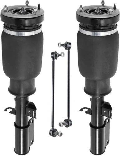 Vista 101 de Detroit Axle - 4 barras estabilizadoras de puntales delanteros para Kia Forte Koup 10-13 12-13 Forte5, puntales y barras estabilizadoras de resorte