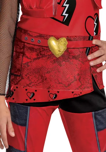 Vista 3 de Disfraz Disney Descendants 4 Red para Niñas Multicolor
