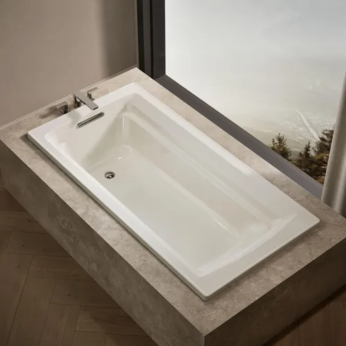 Vista 2 de Kohler Archer tina de 6 pies con diseño cómodo y profundo, 1125-96