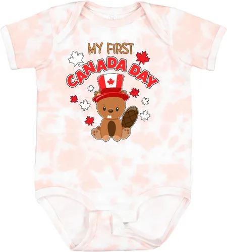 Vista 21 de inktastic My First Canada Day Baby Bodysuit