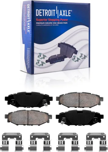 Vista 33 de Detroit Axle - Kit de freno delantero para Ford F-150 2010-2011, Ford Expedition Lincoln Navigator 2010-2021, repuesto de pastillas de freno