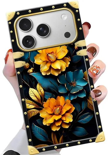 Vista 99 de Funda compatible con iPhone X/Xs, TPU suave de lujo y parte trasera de policarbonato duro para niñas y mujeres, funda protectora a prueba de golpes