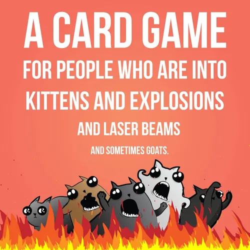 Vista 4 de Juego de expansión Barking Kittens, un juego de cartas de ruleta rusa para adultos, adolescentes y niños, juegos de fiesta fáciles para la familia