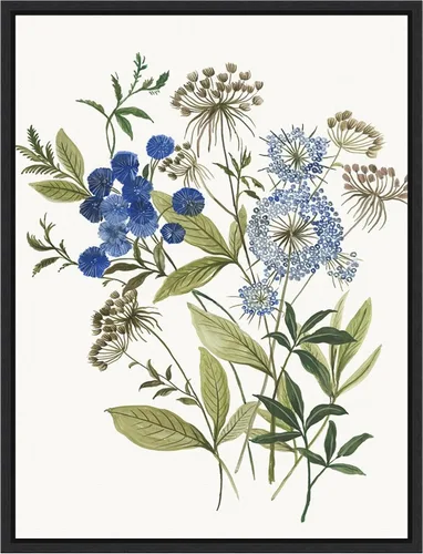Vista 11 de Amanti Art Lienzo enmarcado para pared, 24 x 18 pulgadas, Botana I de Asia Jensen, lienzo enmarcado para pared, obras de arte de flores, decoración