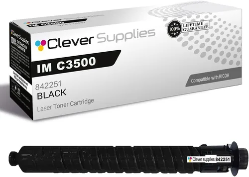 Vista 130 de CS - Cartucho de tóner compatible para Ricoh C220 406046 Color negro láser Aficio SP C220 Aficio SP C220A Aficio SP C220DN Aficio SP C220N Aficio SP