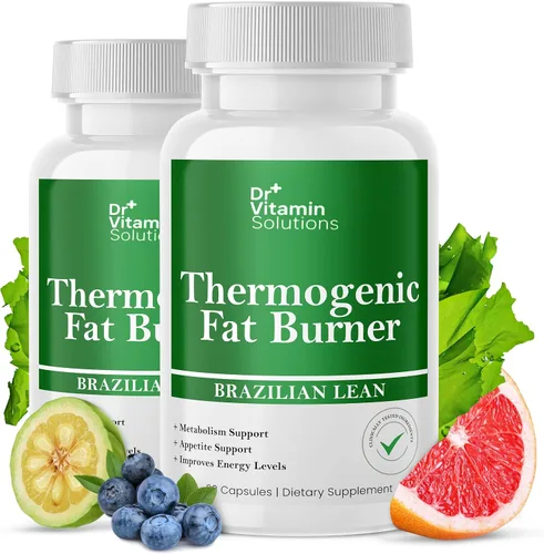 Vista 10 de Quemador de grasa termogénico para mujeres y hombres, píldoras de dieta magra brasileña Supresor del apetito y potenciador del metabolismo con té