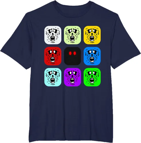Vista 39 de Camiseta Zombie Rush Zombies Negro