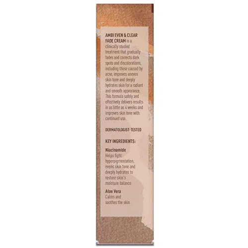 Vista 9 de Ambi Even & Clear Fade Cream, sin hidroquinona, tratamiento de hiperpigmentación, corrector de manchas oscuras, resultados en tan solo 4 semanas