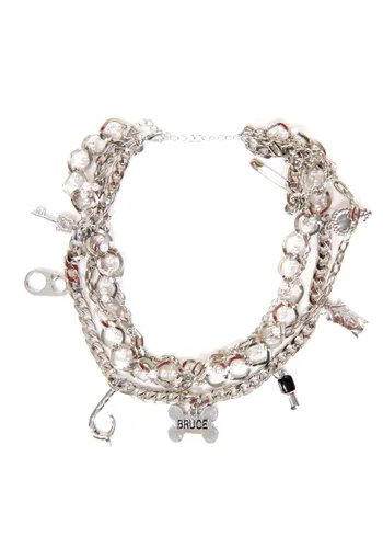 Vista 2 de Collar Accesorio de Disfraz Harley Quinn Birds of Prey Multicolor