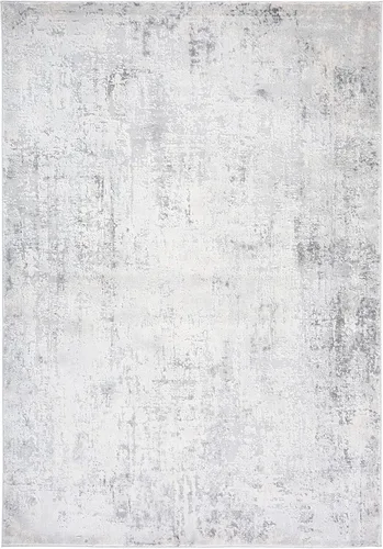 Vista 3 de SAFAVIEH Vogue Collection - Alfombra de área de 5 pies 3 pulgadas x 7 pies 6 pulgadas, gris y gris claro, diseño abstracto moderno, no desprende