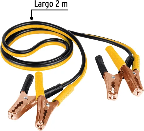 Vista 3 de Cables pases de corriente, 6.6 ft, 10 AWG, Pretul