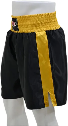 Vista 4 de Pantalones cortos de boxeo para hombre, para entrenamiento de boxeo, fitness, gimnasio, pelea, artes marciales, mauy, tailandés, kickboxing, ropa