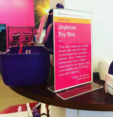 Vista 5 de Joyboxx + Playtray Edición Limitada - La caja de juguetes número 1 para adultos - Sistema higiénico de almacenamiento limpio y bloqueo, fabricado