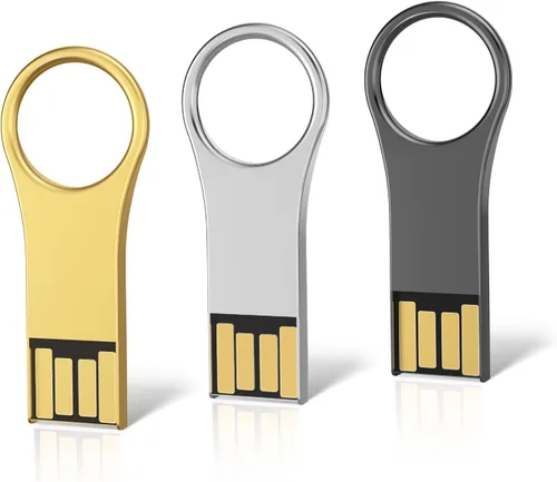 Vista 14 de RAOYI Unidad flash USB de 16 GB, USB 2.0 Mini Fit Memory Stick Ultra Slim Thumb Drive Jump Drive Zip Drive Pen Drive con cordón, color negro