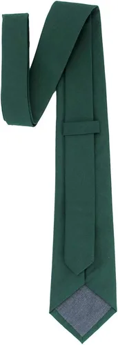 Vista 3 de Corbata de algodón de color sólido para hombre