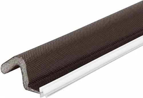 Vista 7 de Burlete de 3 piezas para puertas con corte Q-Lon, se envía recto, no enrollado, juego de sellos de puerta de espuma blanca, 1 x 36 + 2 x 84 Blanco
