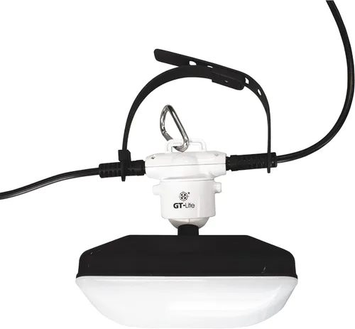 Vista 3 de GT-Lite Cadena de luces LED de 7500 lúmenes de 50 pies y 5 cabezales ajustables enlazables